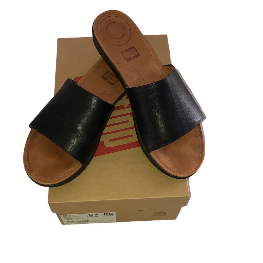 Fitflop Sola leather slides